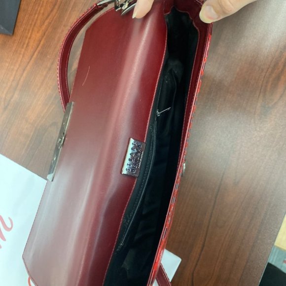 Red and Black Snake Print Stuart Weitzman - Picture 4 of 4